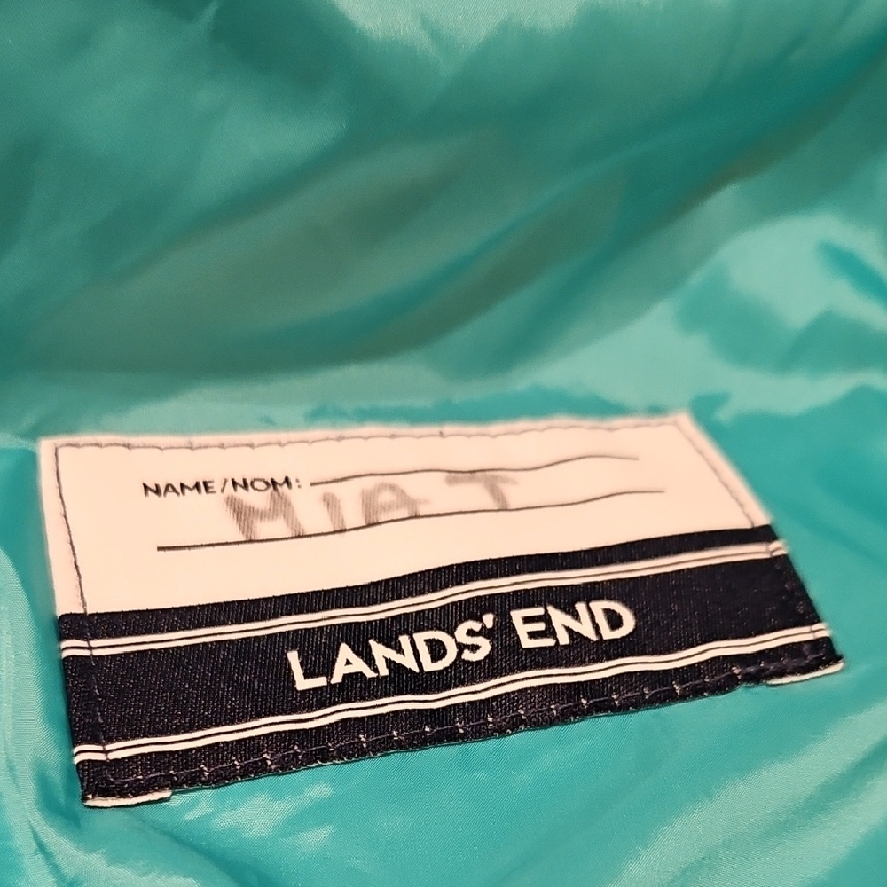 Lands' End Teal Jacket - Picture 12 of 16
